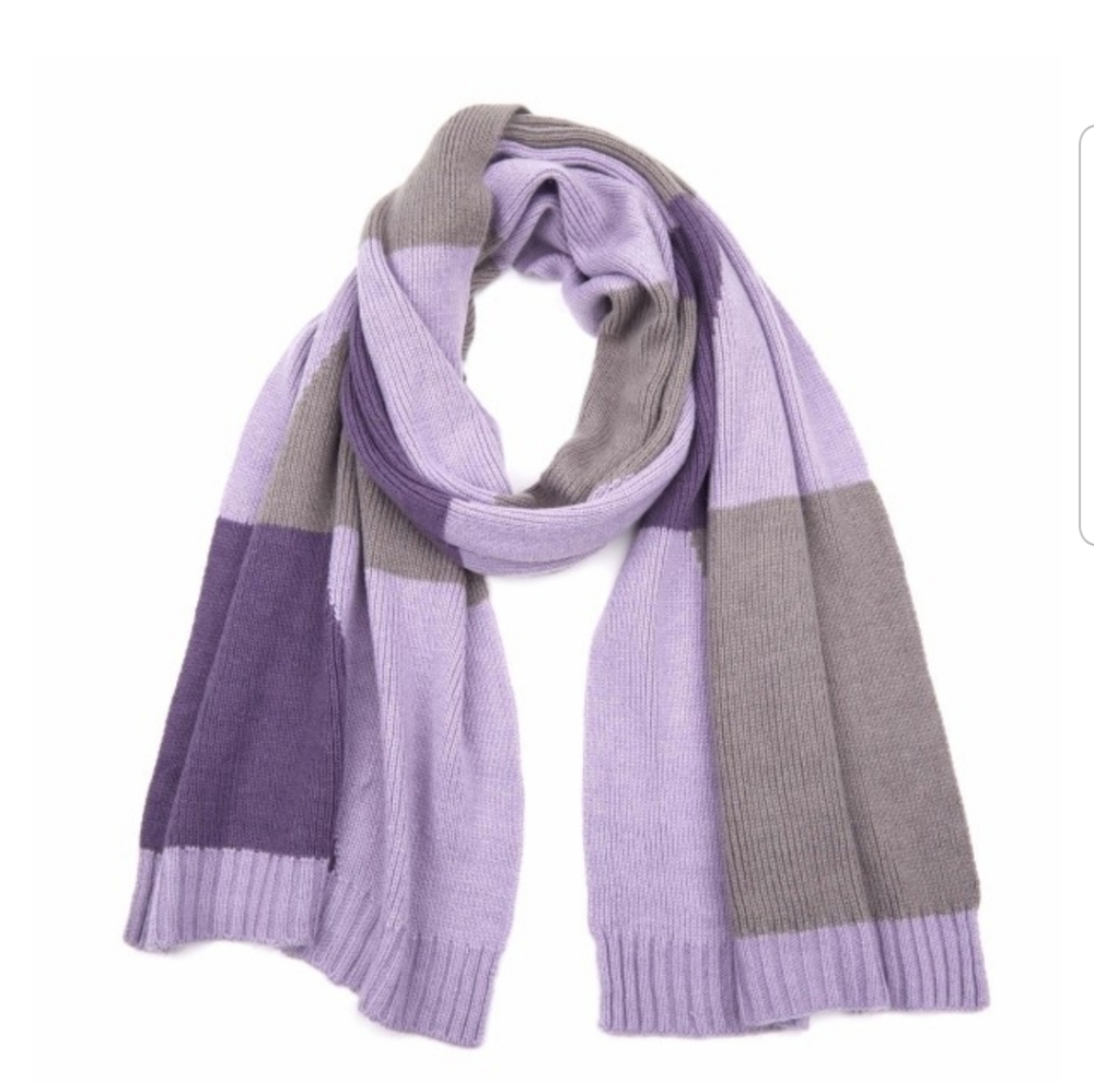*C.C. Beanie Color Block Scarf